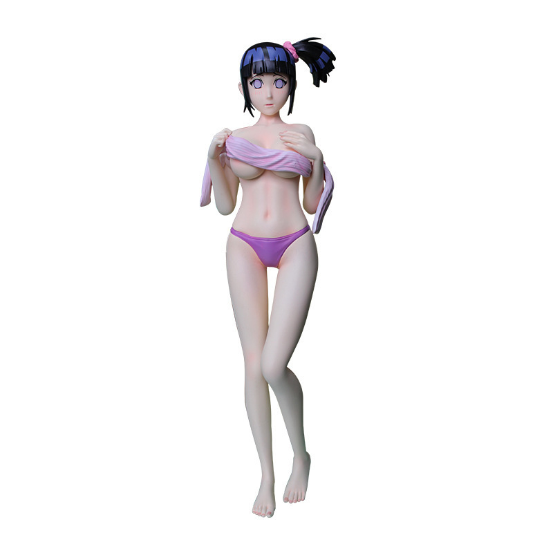 

25CM Figure Anime Antistre Hyuuga Hinata Swimsuit Bathhouse Statue PVC Action Ornaments Collection Toys For Lover