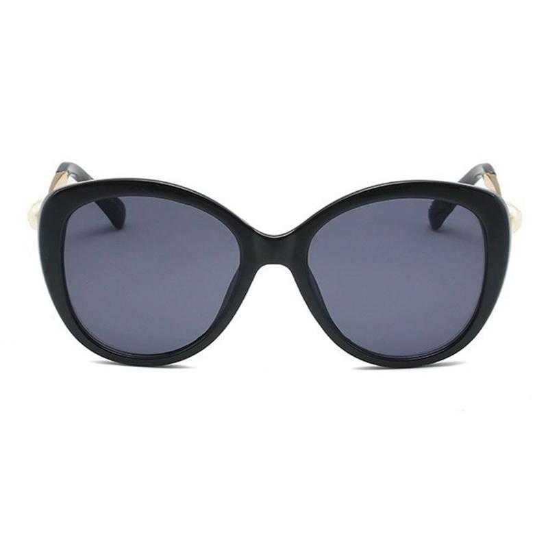 Fashion Pearl Designer Sunglasses High Quality Brand Sun Glasses Cat'S Eye Metal Frame Women Eyewear 