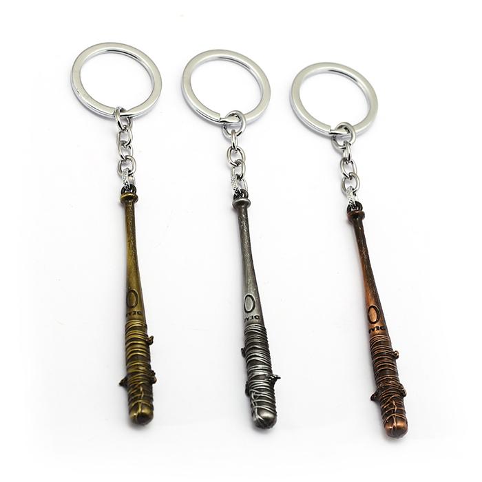 

Keychains The Keychain Negan's Bat Stick LUCILLE Keyring Llavero Men Car Women Bag Key Chain Pendant Chaveiro Jewelry