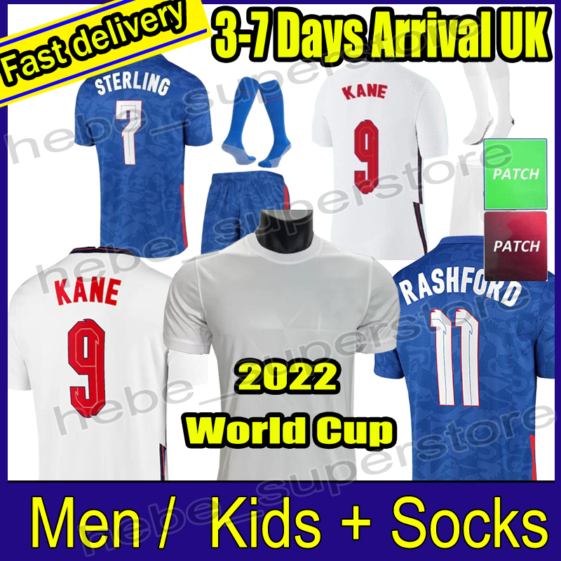 

World 2022 cup Adult Men and kids kit + Socks uniforms soccer jersey 2021 ENGlA Nd KANE STERLING MOUNT RASHFORD GREALISH SAKA SANCHO PHILLIPS 20 21 football shirts, Away