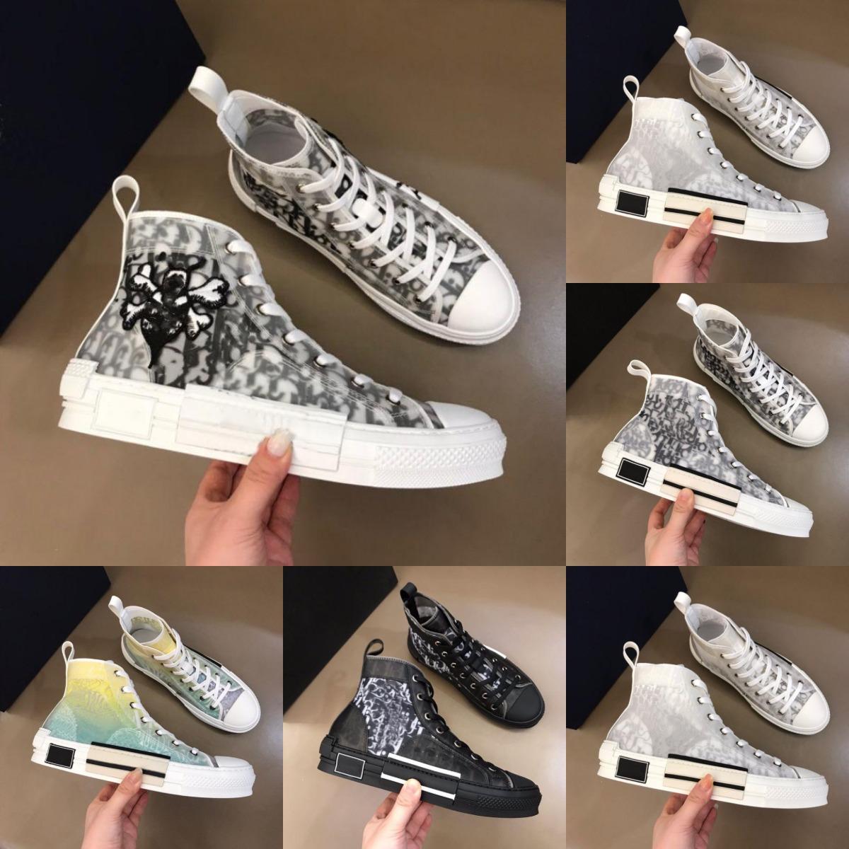 

2021 Mens Womens B23 Designer Canvas Shoes Classics Trainers Men Women Espadrilles Fashion Sneakers printing Walk Sneaker Embroidery Flat canva shoe, Black