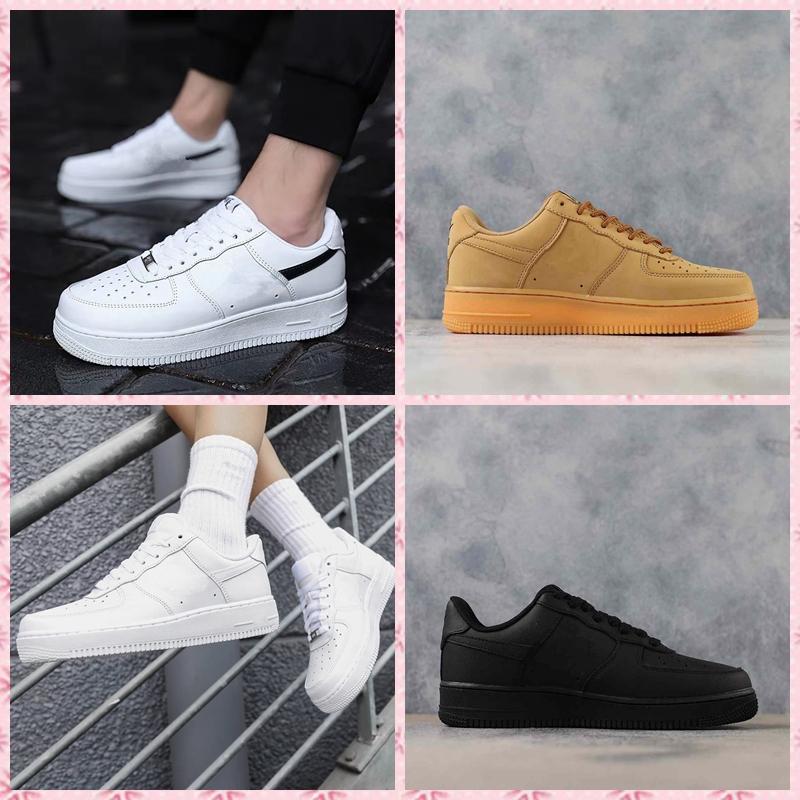 

2020 Cheap One 1 Men Women Flyline running shoes sport shoe Skateboarding Ones Shoes High Low Cut White Black Outdoor Trainers sneakers, Box