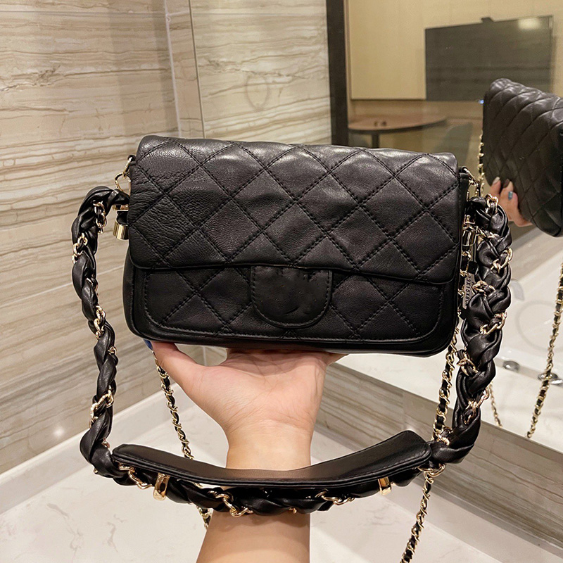

2021 Vintage Underarm Classic Flap Bag Multi Pochette Top Real Leather Matelasse Chain Totes Shoulder Clutch Purse Famous Luxury Designer Ca