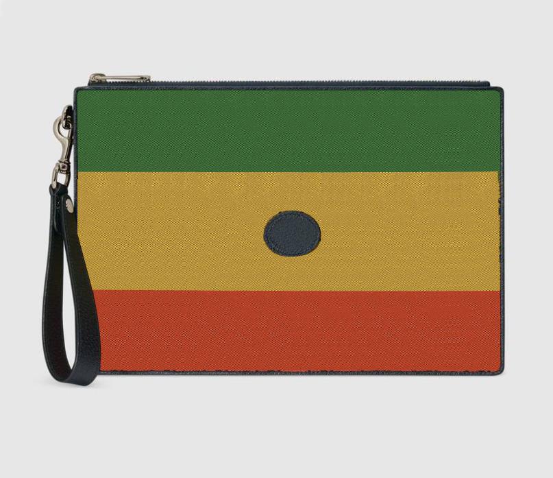

men's women Clutch Bags women's Fashion wallet Luxurys Designers 2021 multicolor italy double G 657581, 1 30*21*1.5cm