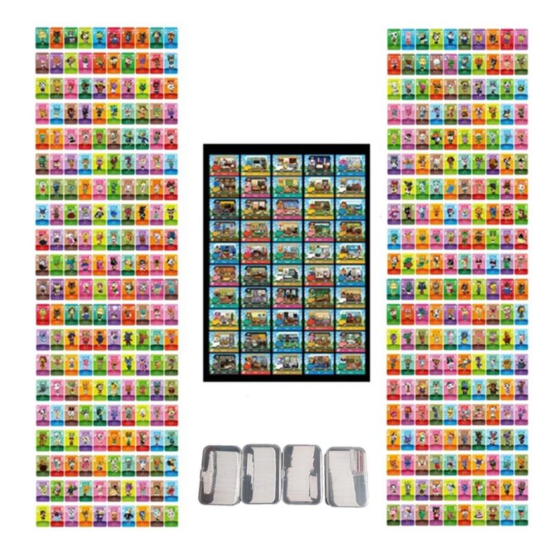 

450pcs Series 1+2+3+4+CV50 For Animal Crossing Mini Size Horiizon NFC Tags NS Switch 3DS ACNH 5 Gfit Box Access Control Card