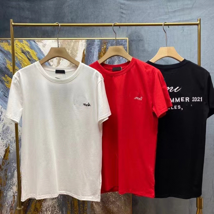 

21ass T Shirts Men Women Letter Printed Fashion Summer Short Sleeve Tees Tops SaleHot, White;black