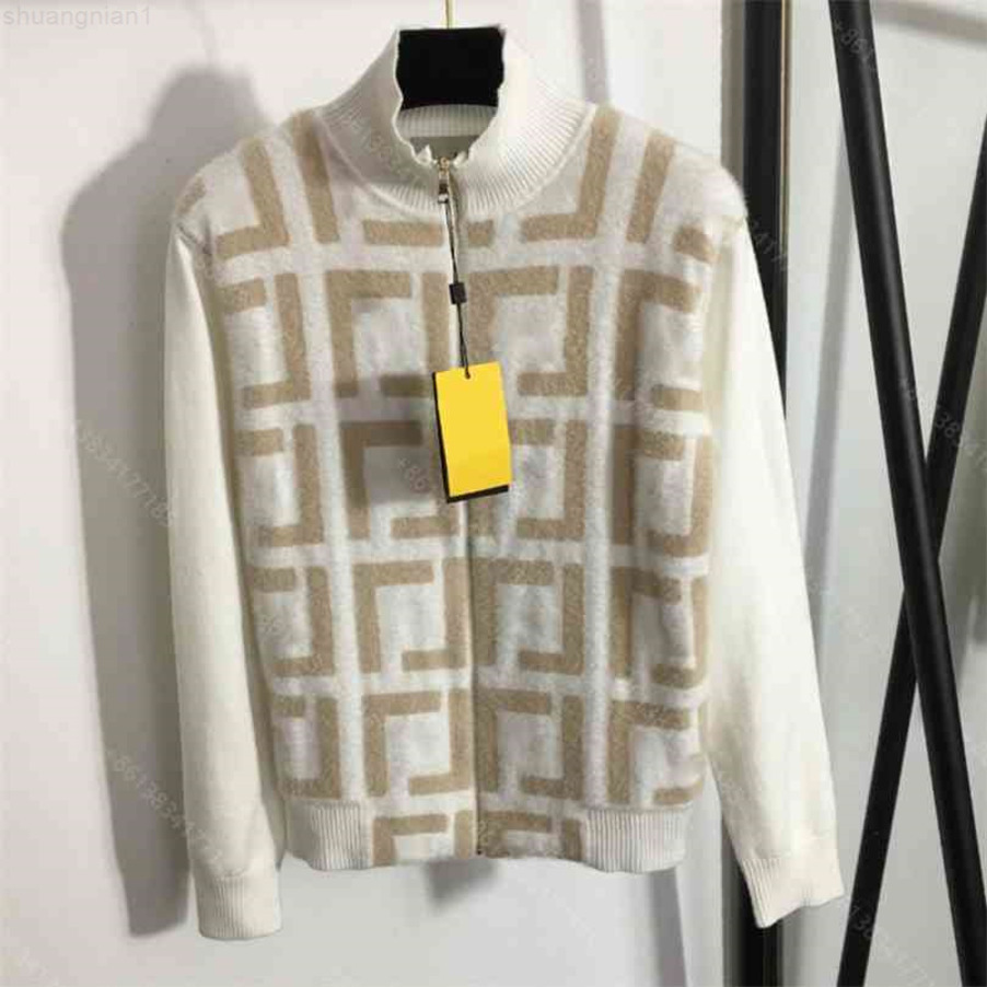 

Designer women winter lamb wool zipper jacket coat ffen brand double F letter logo high-end mohair hoodie jackets super warm clothes women wholesale cc1