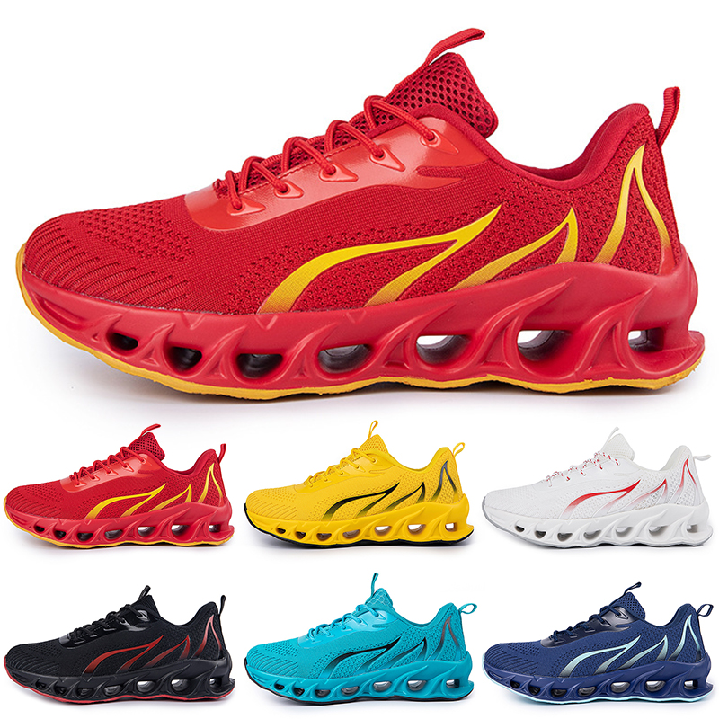 

top quality Non-Brand Running Shoes men trainers white black yellows gold navy blue bred green mens sports sneakers walking jogging outdoor, #1