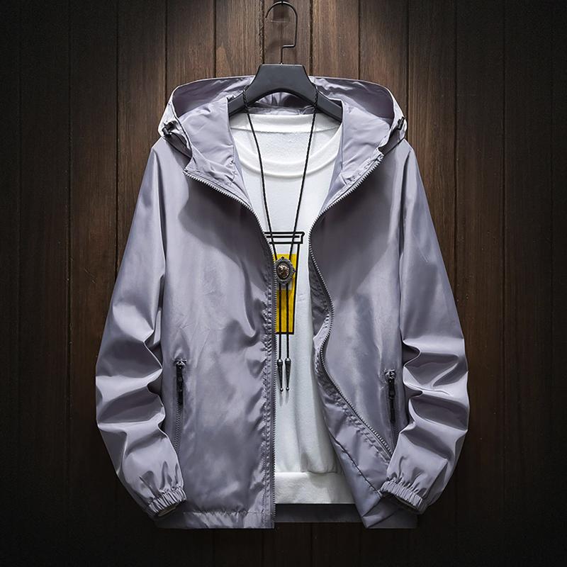 

Men's Jackets 2021 Autumn Men Sport Fitness Solid Workout Outdoor Plus Size Winter Hooded Casual Coat Clothing M-7xl, Black;brown