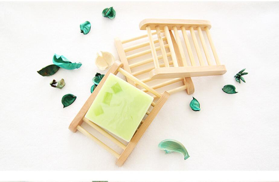 

Fast Shipping Natural Wood Soap Dish Wooden Soap Tray Holder Storage Soap Rack Plate Box Container For Bath Shower Plate Bathroom Tvlb Wu1Id