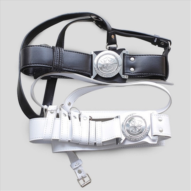 

Security white black outer security diagonal armed belt male, Army green