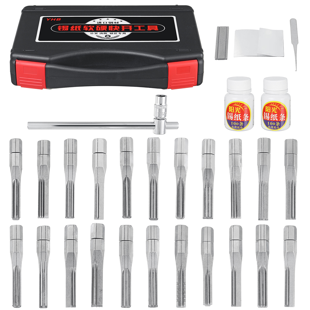 

22PCS tin foil tool locksmith supplies