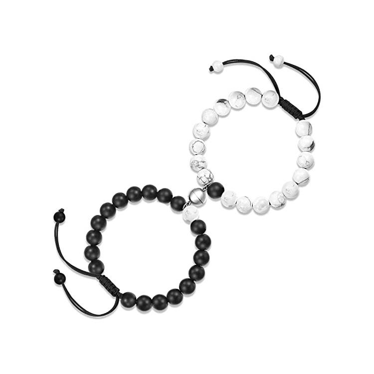Bangle Attractive Couple Bracelets Attract Men's Women's Jewelry Valentine's Day-image-722112007