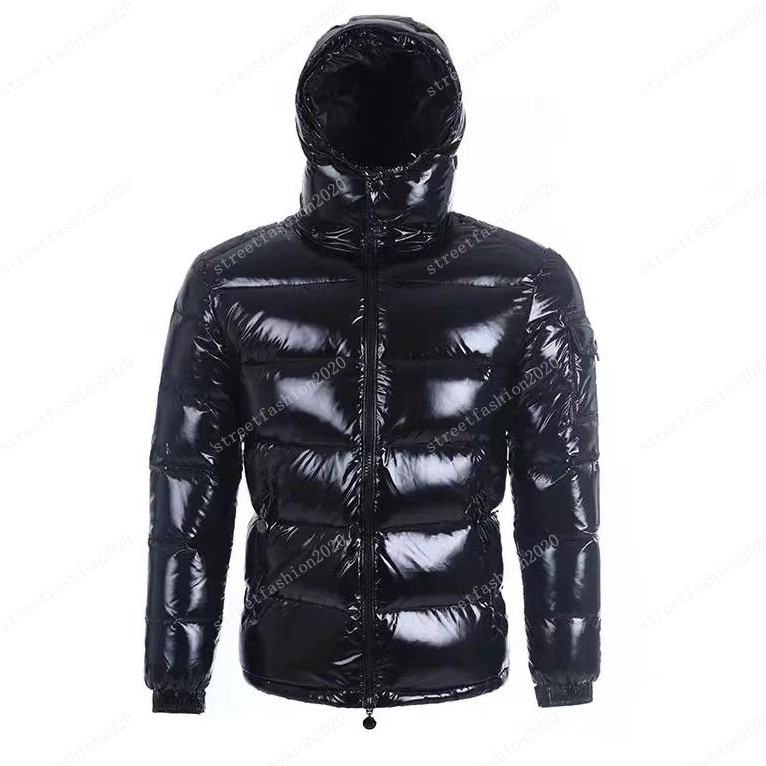 

Winter Coats Mens Jacket down Parkas Classic Casual Outdoor Feather Keep warm Doudoune Homme Unisex Coat Outerwear Hooded Cold protection Windproof, Black-matt