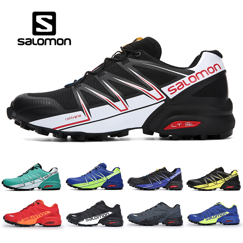 

Salomon Speed Cross pro2 CS mens running shoes Mesh Triple black white blue red yellow green speedcross men women trainers outdoor sports sneakers jogging 40-47, Color#2