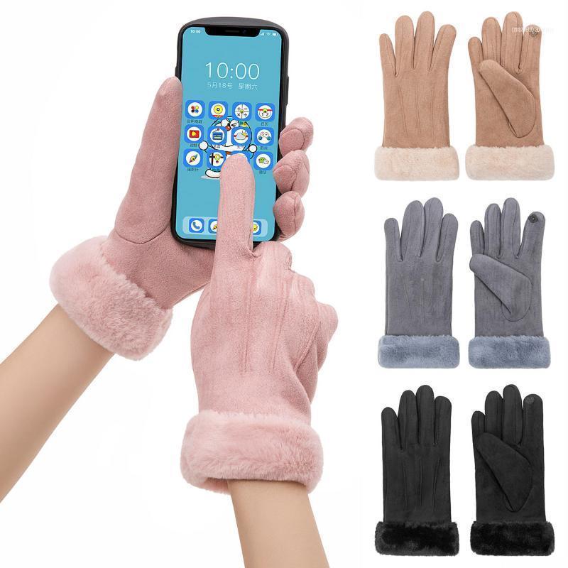 

Fashion Women Winter Gloves Warm Mittens Full Finger Female Outdoor Sport Touch Screen For Ladies1