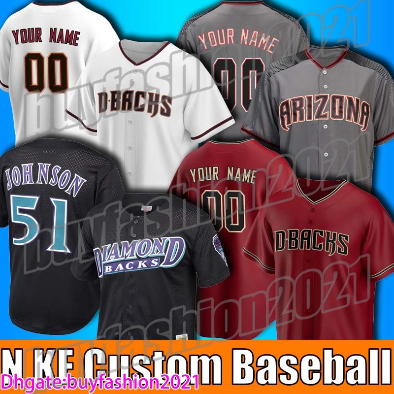 

Diamondbacks 51 Randy Johnson Jersey Arizona 40 Madison Bumgarner 53 Christian Walker Jersey 56 Kole Calhoun 13 Asdrubal Cabrera Jerseys, Blue;black