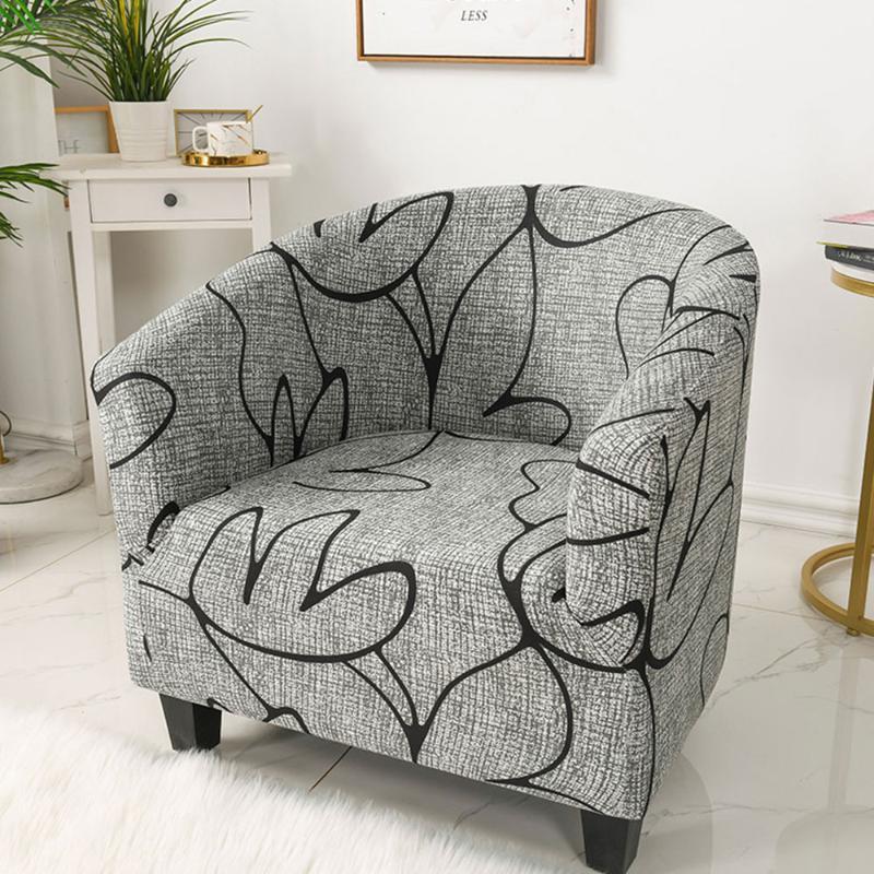 

Chair Covers 1 Seat Sofa Slipcover Stretch Cover For Armchair Couch Living Room Single Seater Furniture Elastic