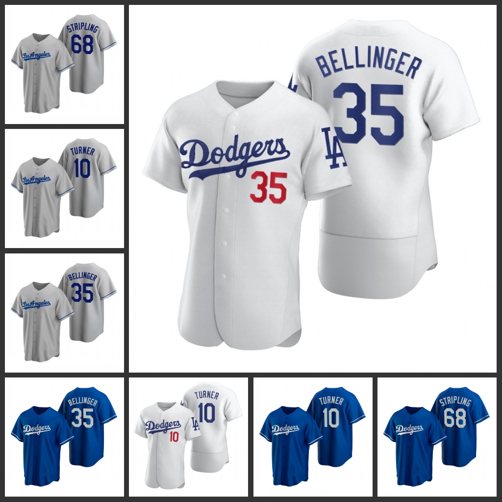 

Los Angeles Dodgers Men Cody Bellinger Justin Turner Ross Stripling Women Youth Jersey, Black