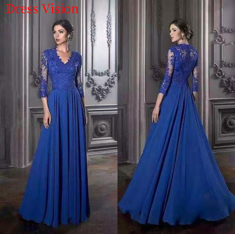 

New Style Lace Appliques Evening Dresses Party Gowns Robe De Soire Vestidos Formales, White