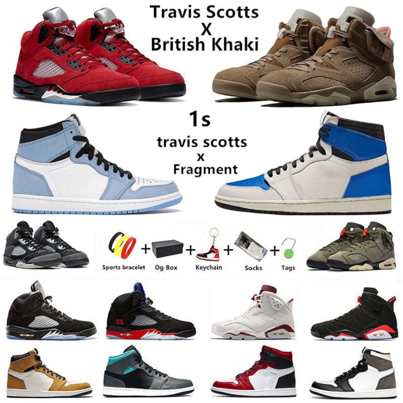 

with box Travis scotts 1s mens basketball shoes jumpman 1 Hyper Royal University blue Carmine 6s Raging Bull 5s Shadow Twist Grape men women trainers sports sneakers, Color#1
