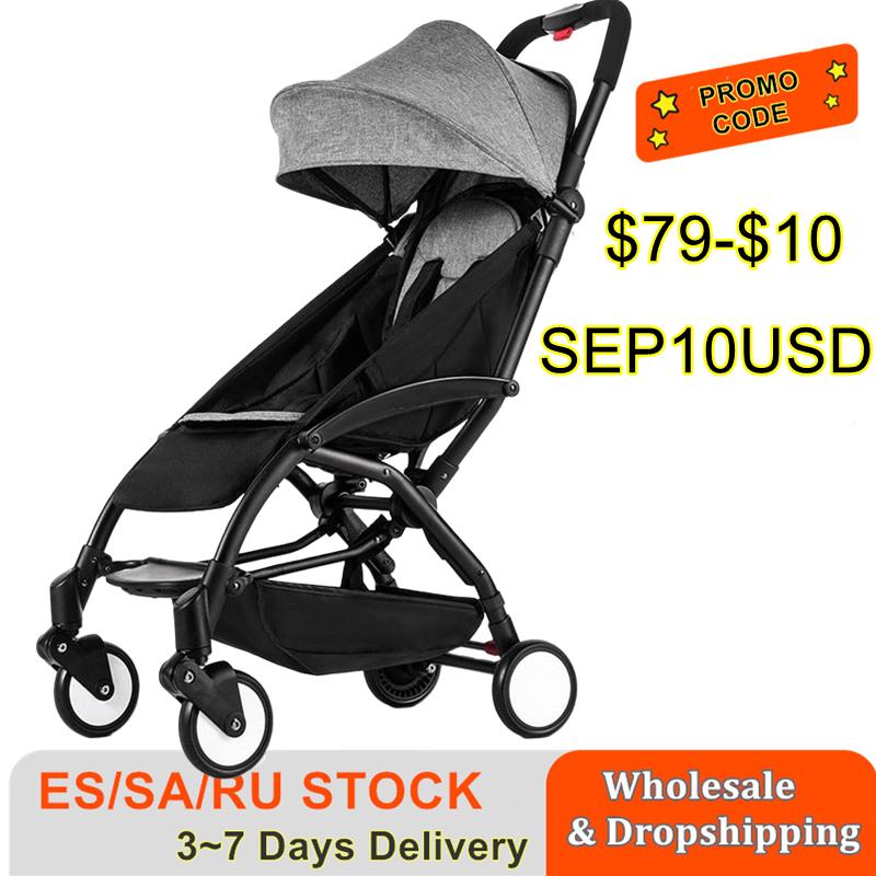 

Strollers# 2021 Upgrade Yoyaangel Light Baby Stroller Portable Infant Trolley Can Sit Sleep Suitable For Born To 25Kg Children Wagon