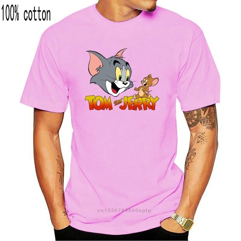 

Men's T-Shirts Men T-shirt Tom Jerry Classic Tshirt Women T Shirt, Bluemenb114078
