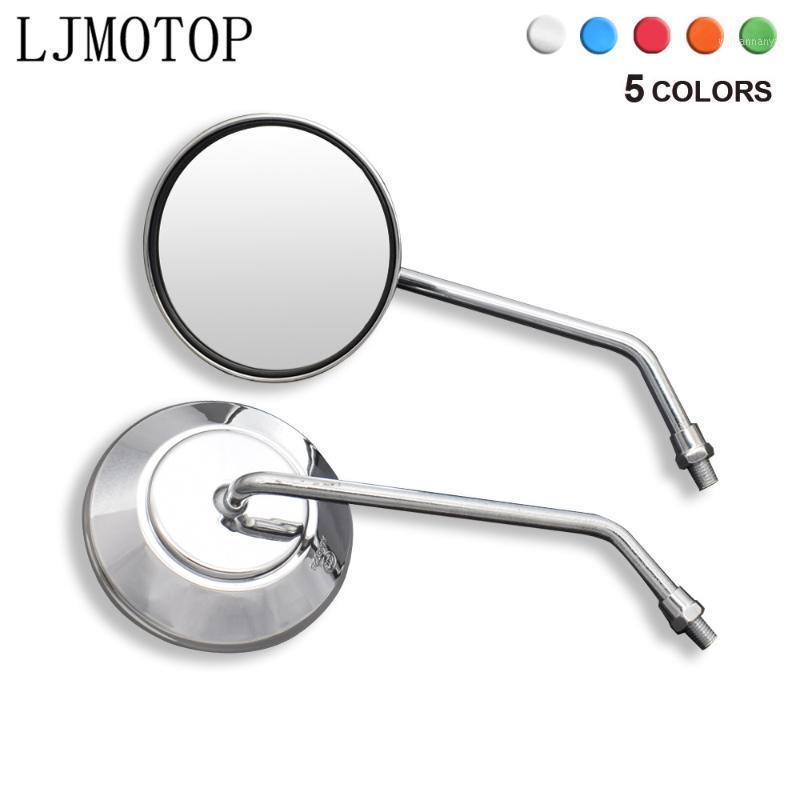 

Motorcycle Mirrors Rear View Mirror Electrombile Back Side 8 10mm For Gas EC2T FSE FSR EC250 EC300 TC125 TE125