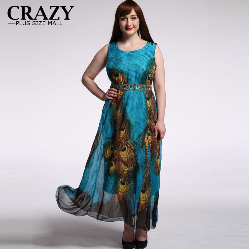 

Casual Dresses Plus Size Maxi Dress 2021 -9XL Women Summer Bohomia Vestidos Largos Robe Femme Beach Large 9XL 8XL 6XL 5XL, C3027