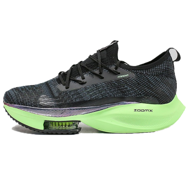 

Zoom Fly Men Women Knit Running Shoes Black Electric Green Valerian Alphafly Navy Blue Sail Volt Ribbon Sports Runners Outdoor Trainers Sneakers