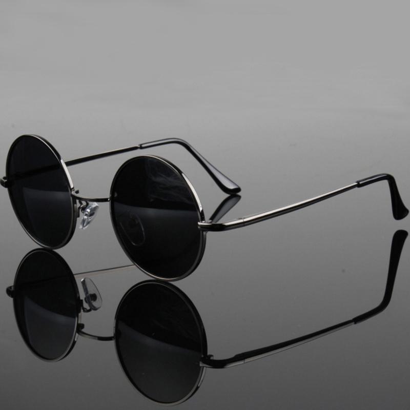 

Sunglasses Classic Retro Round Polarized Men Brand Designer Vintage Sun Glasses Women Metal Frame Black Outdoor Eyewear Driving