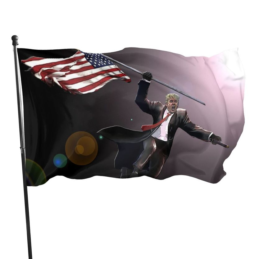 

Keep America Great First Tank Hero Donald Trump Flag 90x150cm