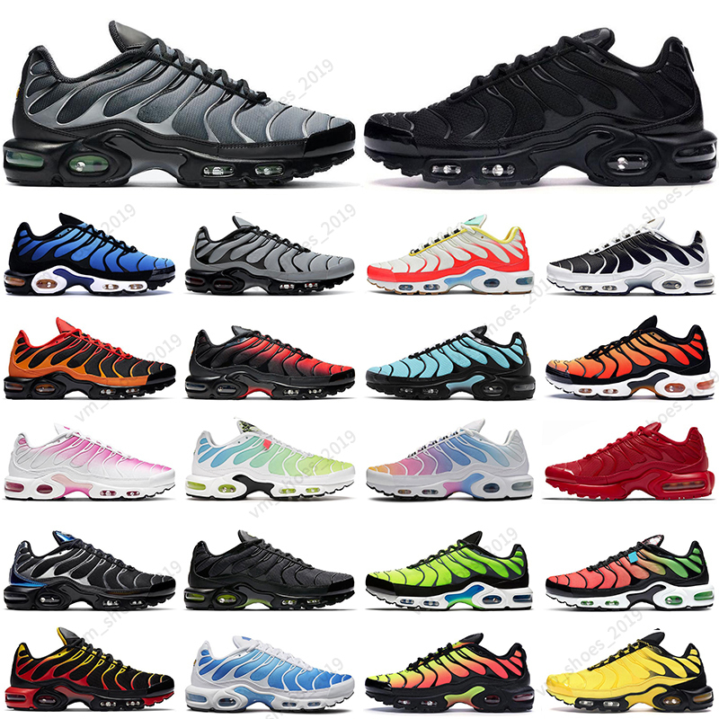 

36-45 TN Plus men women Running Shoes Aqua Silver Particle Grey Triple black Bat Lava Digital Pink Psychic Blue Worldwide mens trainers, #23