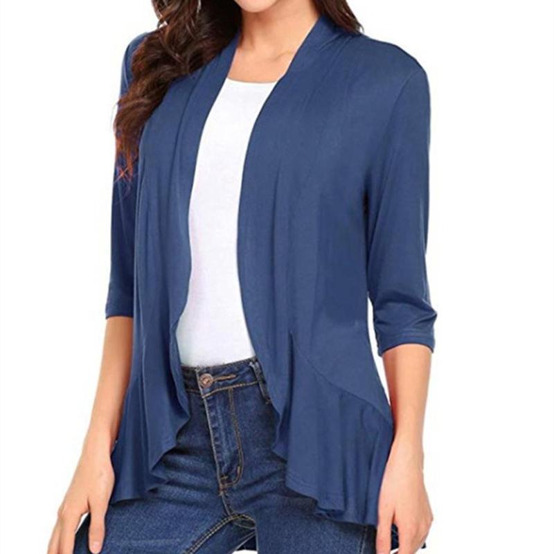 

Women's Jackets Casual Cardigan TopdressSchoolgirl Coat Jacket, Navy
