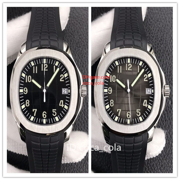 

Fashion Men 40mm Watch Automatic Cal.324 SC black Gray Blue Dial 5167 Eta Rubber Strap Men's Wristwatches