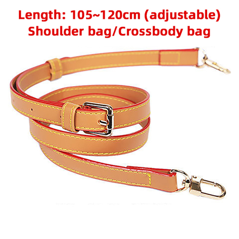 

41.3"~47.2" adjustable DIY Women pu Leather shoulder Bag Strap Accessories For Luxury purse Crossbody strap replacement Bag Parts 41