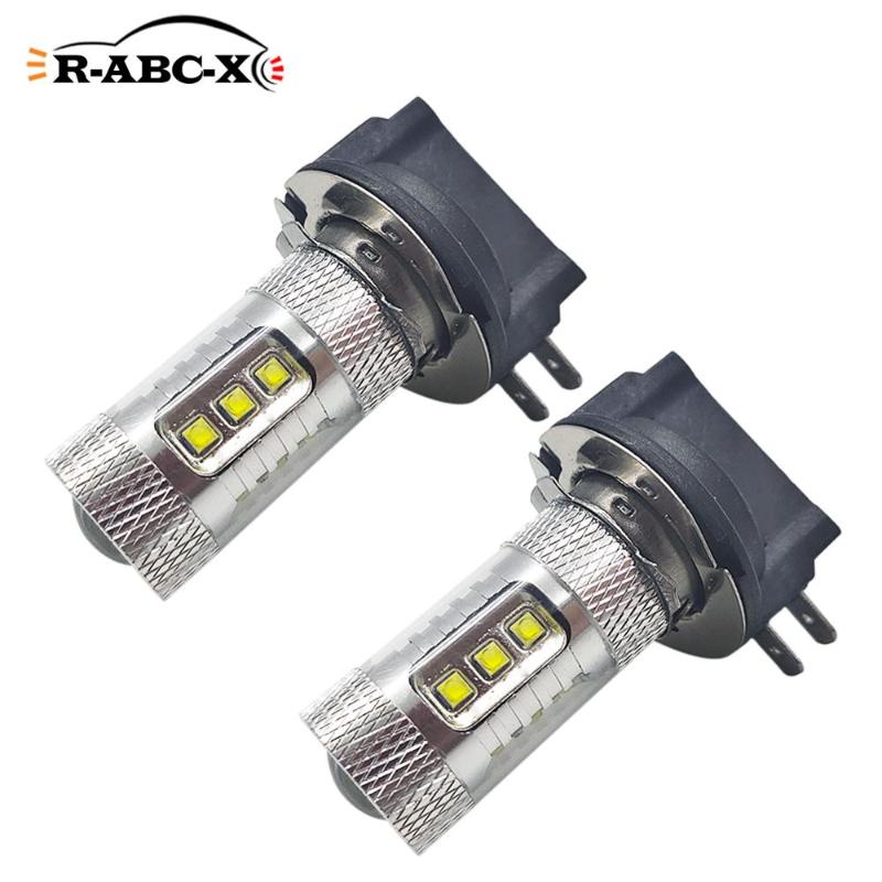 

Car Headlights RUIANDSION 2 Pcs 2000Lm 16 C'REE Leds H11B H8B Headlight Fog Lamps Driving Light Bulb 10V-30V 12V 24V White 6000K 8W For KIA