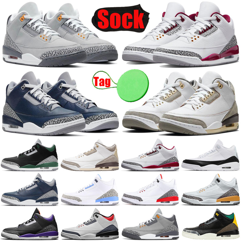 

Cardinal Red mens basketball shoes jumpman Racer Blue A Ma Maniere White Cement Pine Green fragment Black Cat UNC men trainers sports sneakers discount, #26 red cement