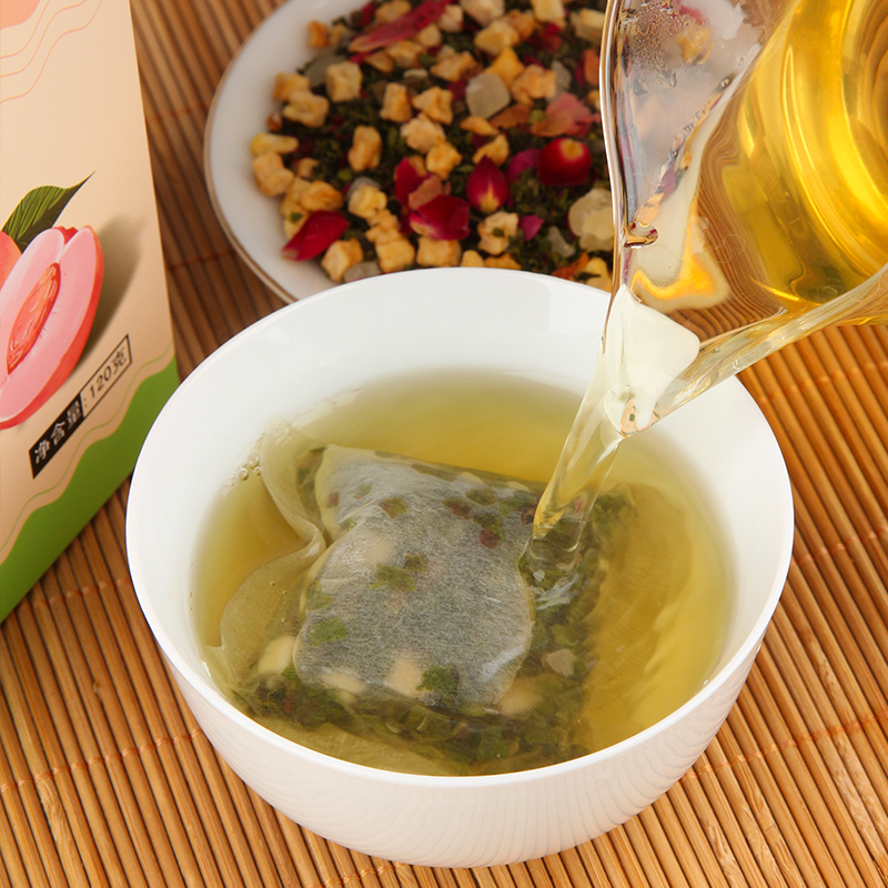 

Peach Oolong Tea fruit tea scented teas Cold brew tea bag