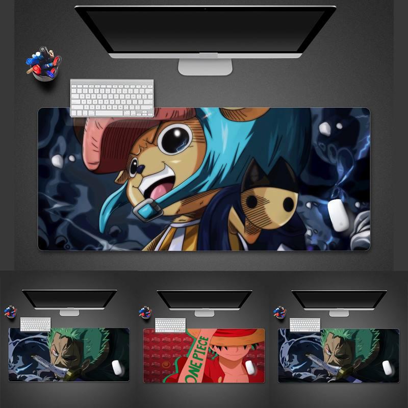 

Mouse Pads & Wrist Rests Anime One Piece Funny Luffy Customized Computer Laptop Protect Game Office Work Mat Pad X XL Non-slip Cushion