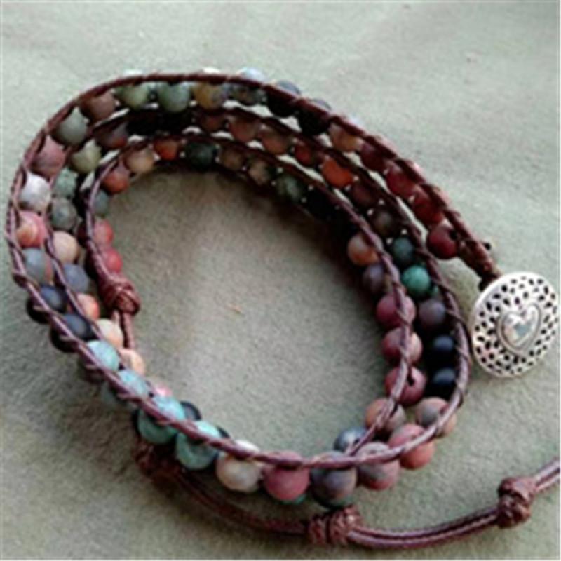 

Beaded, Strands Fashion Couple Bracelet Natural Stone Yoga Beaded Men's Women's Friends S Hand-woven