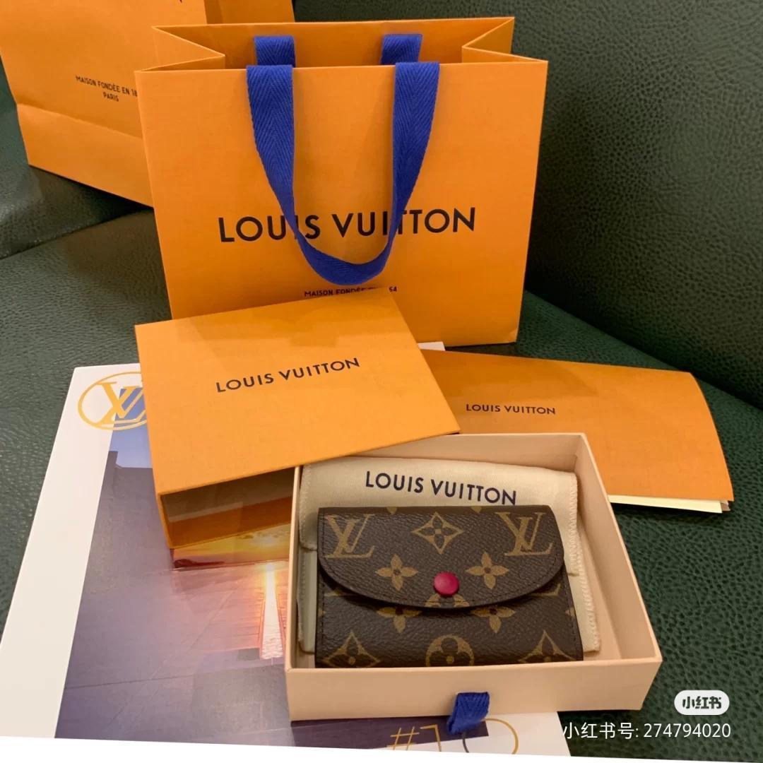 

1-36 LV LOUIS 1 VITTON Wallets designers men women leather single zipper wallet lady ladies long purse coin card A2096, Red;black