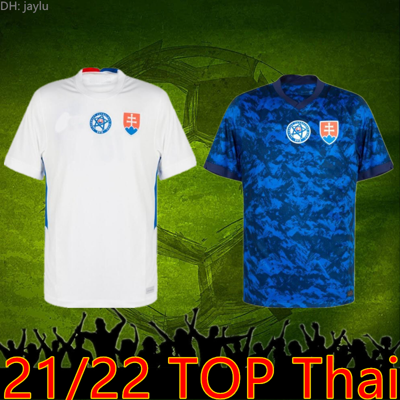 

2021 Slovakia soccer jerseys 21 22 BOZENIK SKRTEL SKRINIAR HAMSIK LOBOTKA Home biue away white national team Football shirts maillot se foot thailand, Black;yellow