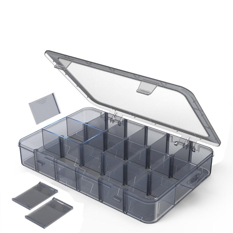 

Car Organizer 9/12 Grids Adjustable Storage Container Compartment Plastic Box Component Screw Holder Case Display