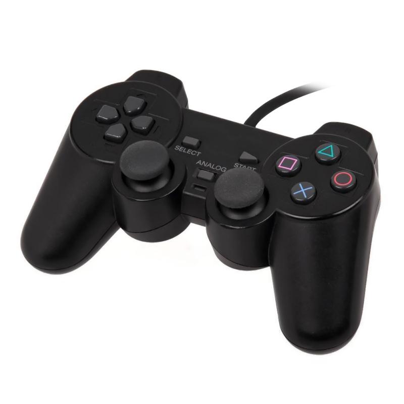 

Game Controllers & Joysticks Universal Wired Controller 2 Remote Joystick Gamepad Joypad For PS2 Gamepads