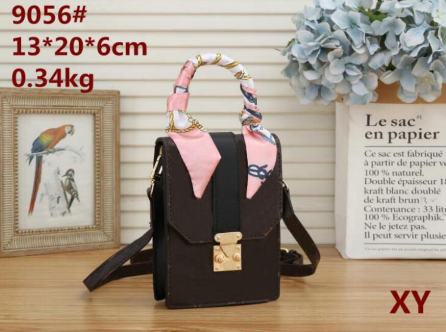 

2022 Women's Single mini Shoulder Bag Fashion Designer Lady Crossbody Handbag High Quality Messenger Bags wallet purse 4 Colors, Black