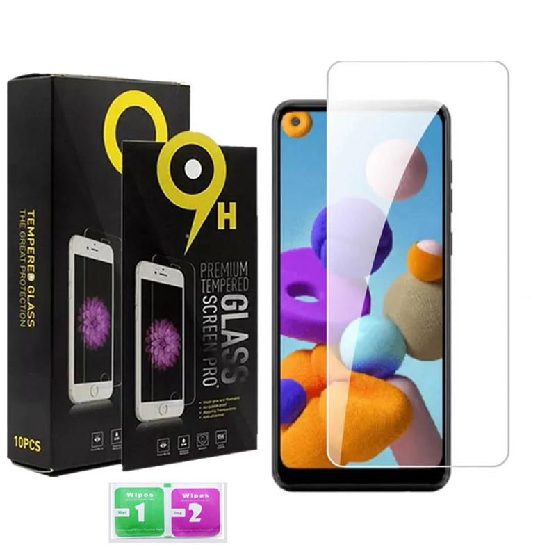 

For Samsung A32 A72 A52 5G Tempered Glass A12 A51 A11 S20FE One plus Nord N100 Clear Screen Protector 9H with Package