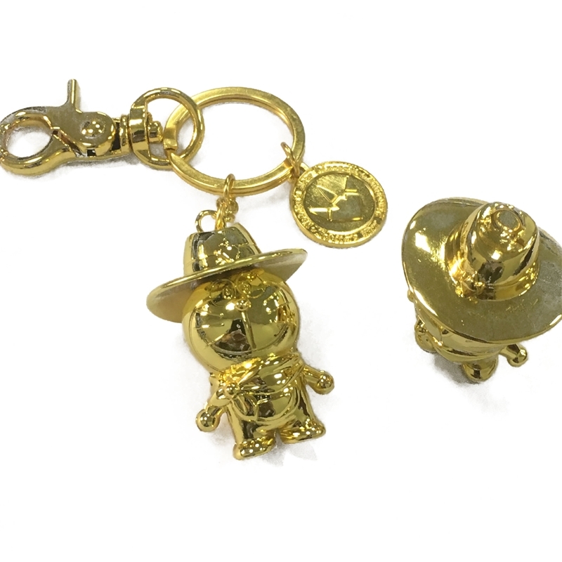 

Full stereo alloy doll Japanese cartoon Doraemon key chain