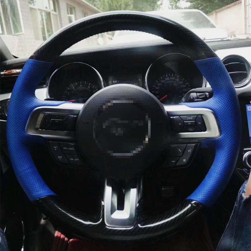 

Steering Wheel Covers Suitable For Taycan Panamera Macan 718 911 Leather And Carbon Fiber Cover