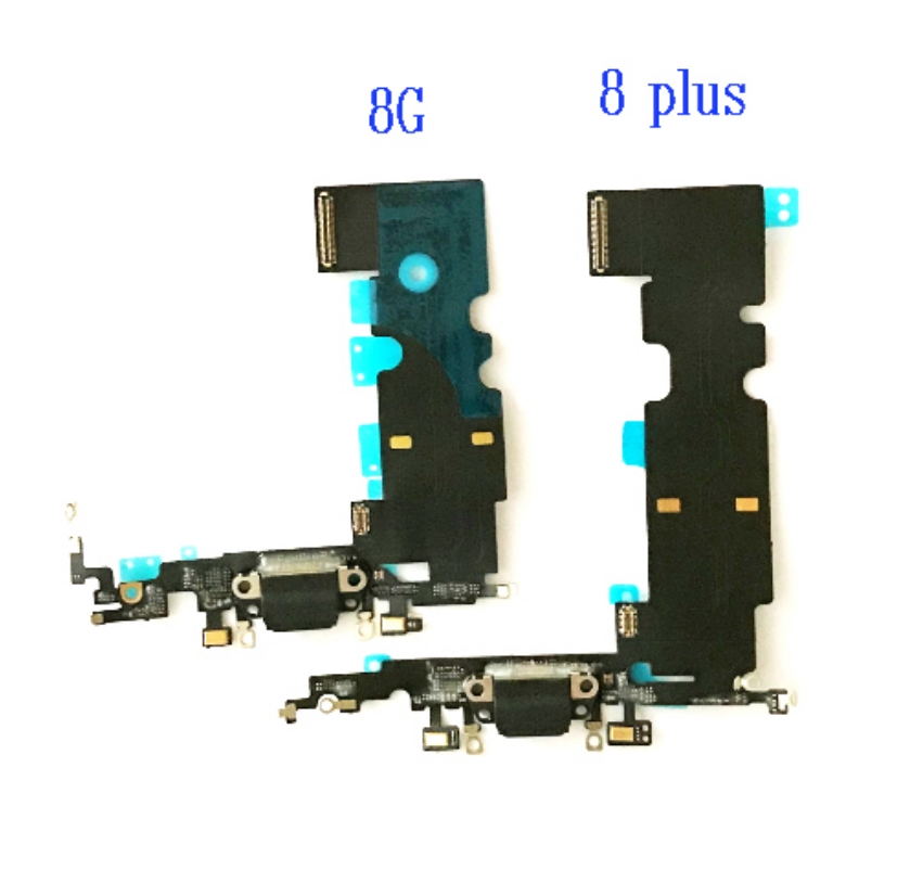 

10pcs OEM for iPhone 8g 8 Plus X XR XS MAX USB Charging Port Dock Connector Charger Flex Cable with Microphone Replacement Part